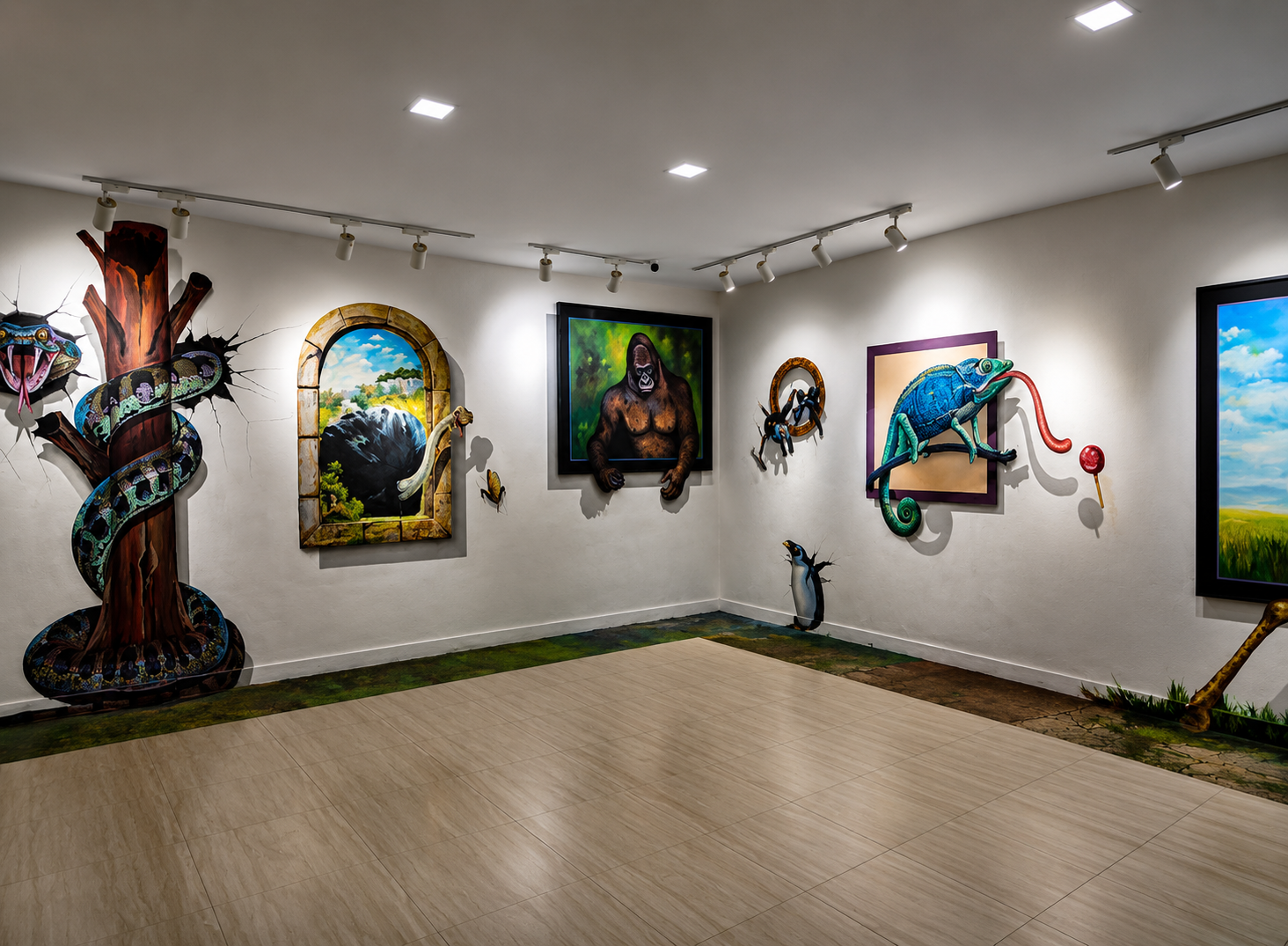 Dino Park Paintings
